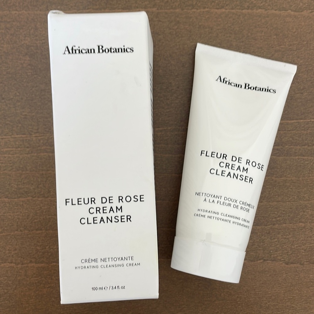 New African Botanics Fleur de Rose cream cleanser